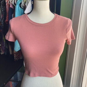 Women's H&M Divided Pink Crop Top Size XS